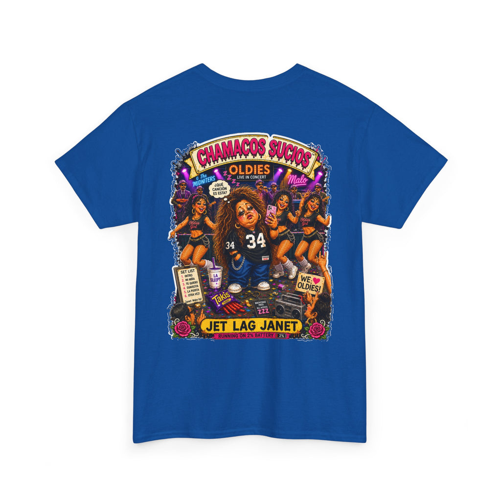 Jet Lag Janet™ | Chamacos Sucios Apparel Edition