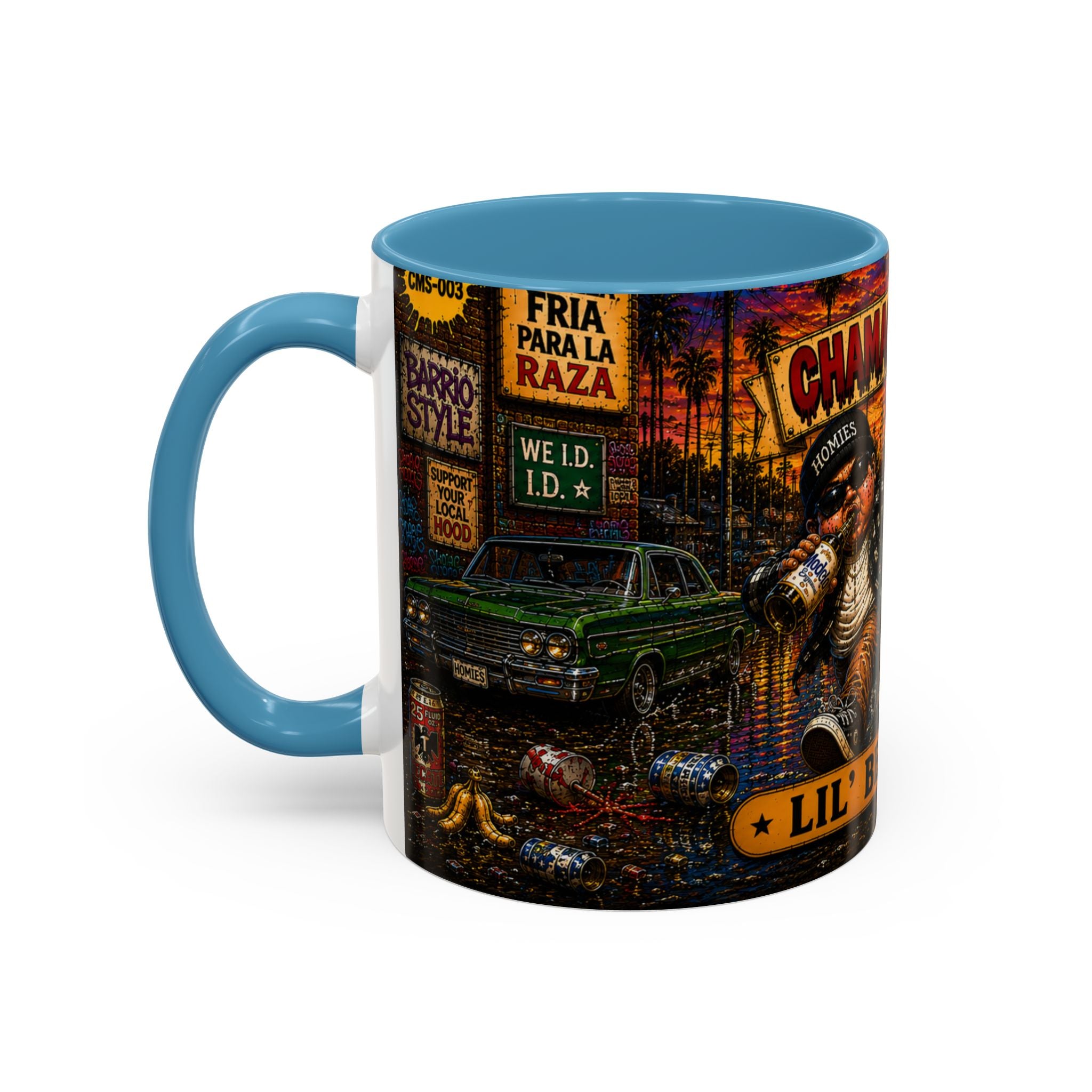 Lil’ Beer Runner | Accent Coffee Mug (11oz & 15oz)