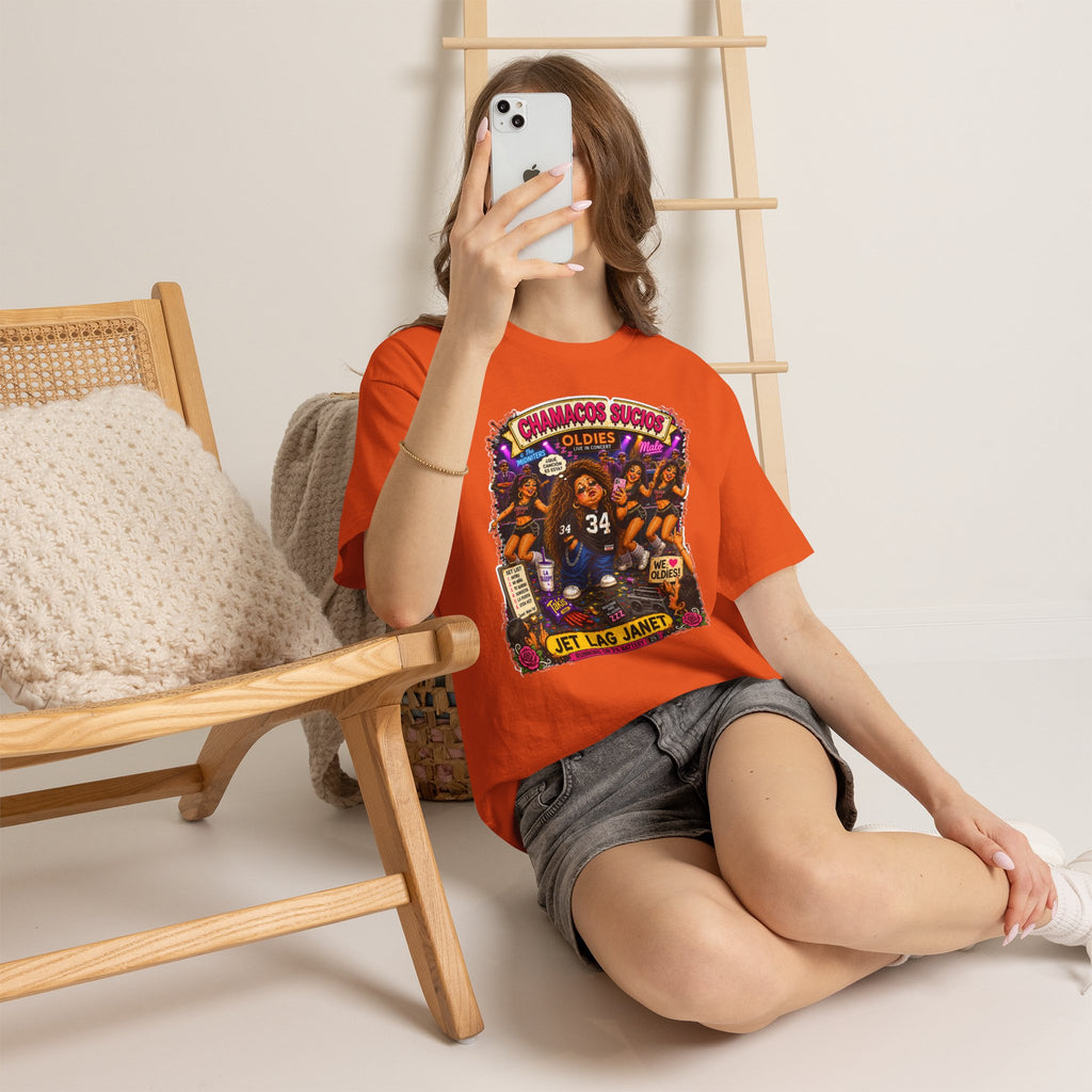 Jet Lag Janet™ | Chamacos Sucios Apparel Edition