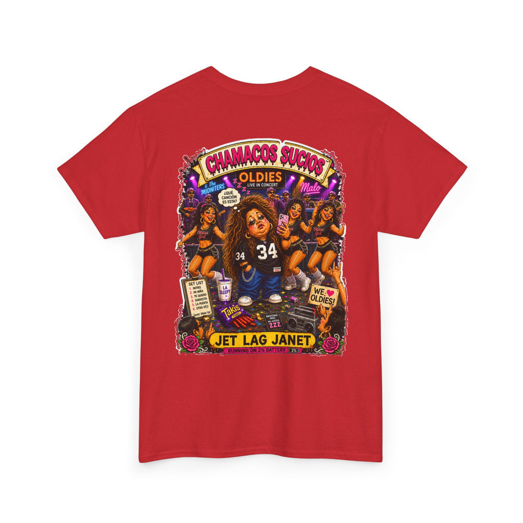 Jet Lag Janet™ | Chamacos Sucios Apparel Edition