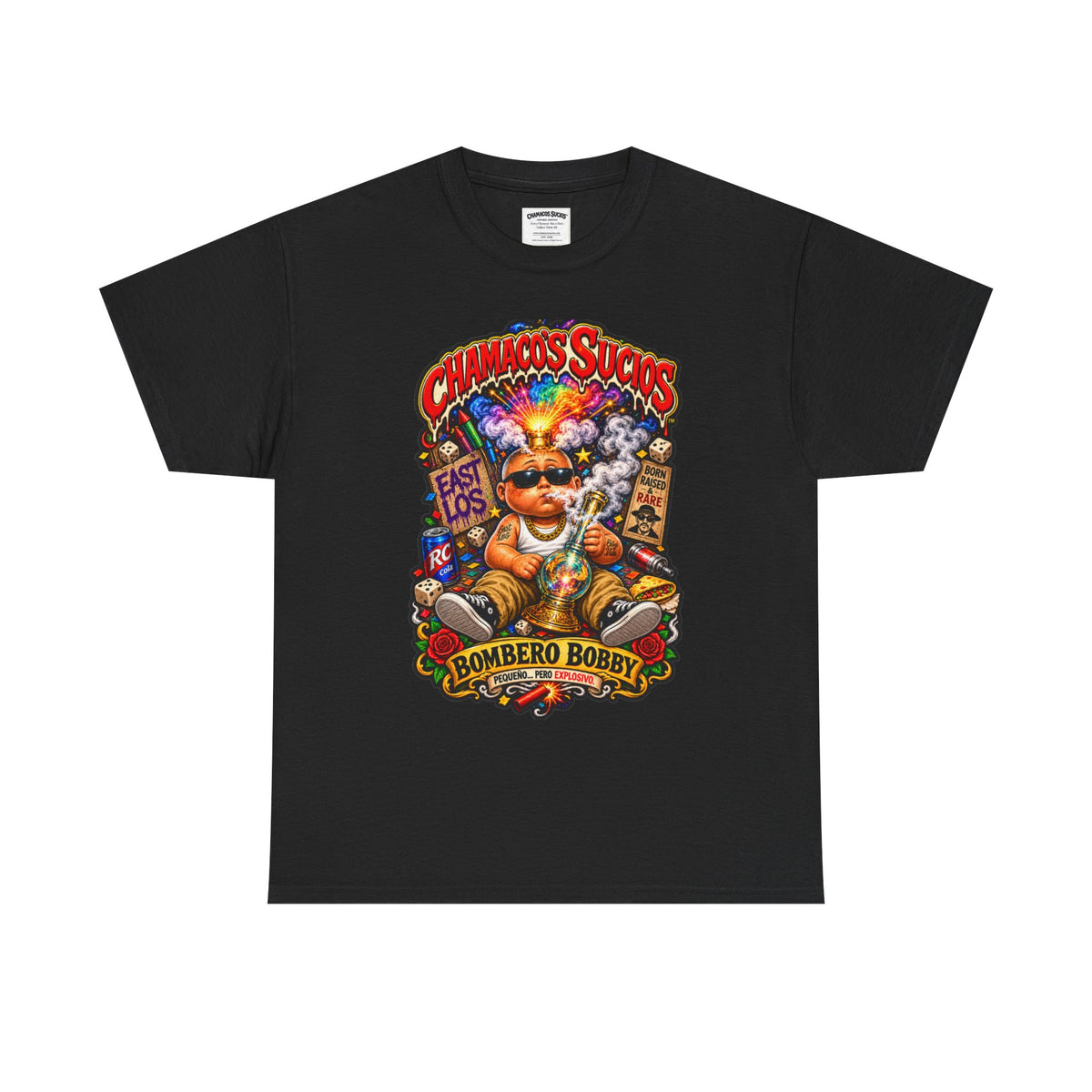 Bombero Bobby™ – Chamacos Sucios™ Apparel Edition