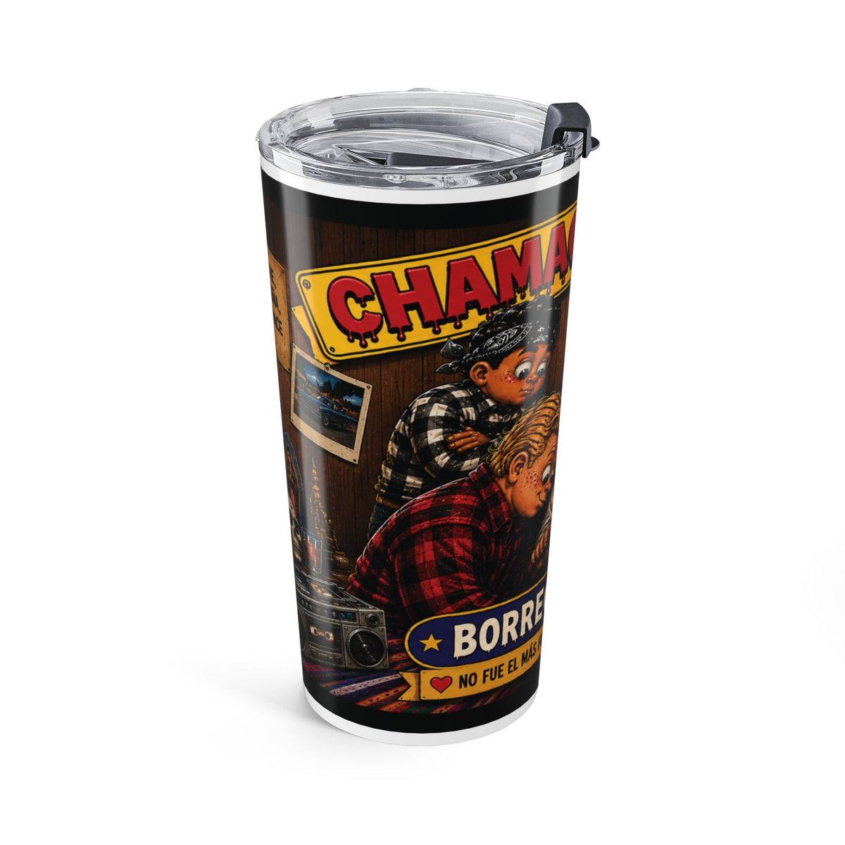 Borrego Blanco™ – Chamacos Sucios 20oz Tumbler
