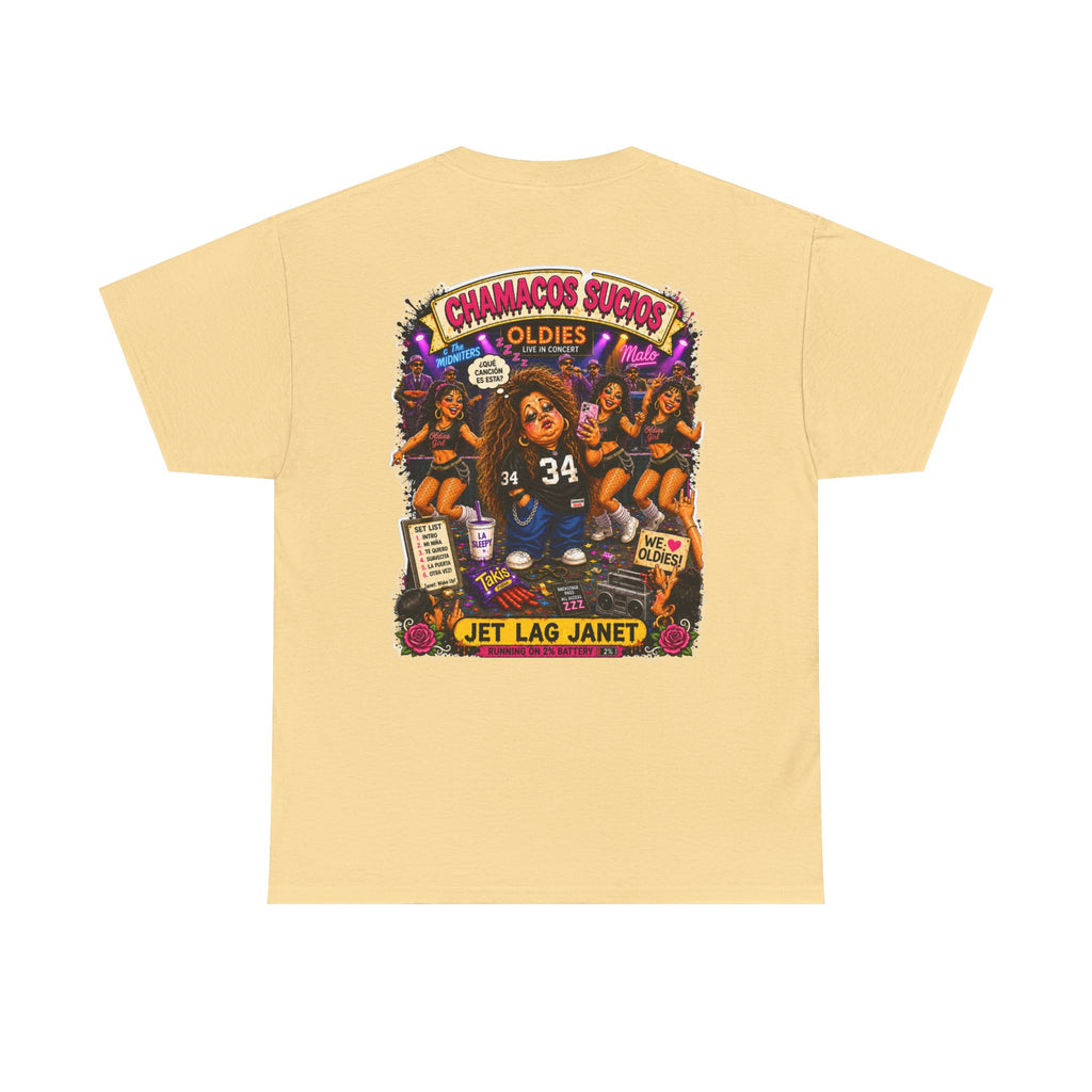 Jet Lag Janet™ | Chamacos Sucios Apparel Edition