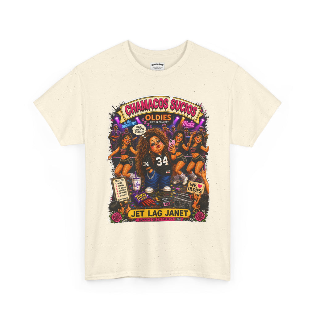 Jet Lag Janet™ | Chamacos Sucios Apparel Edition