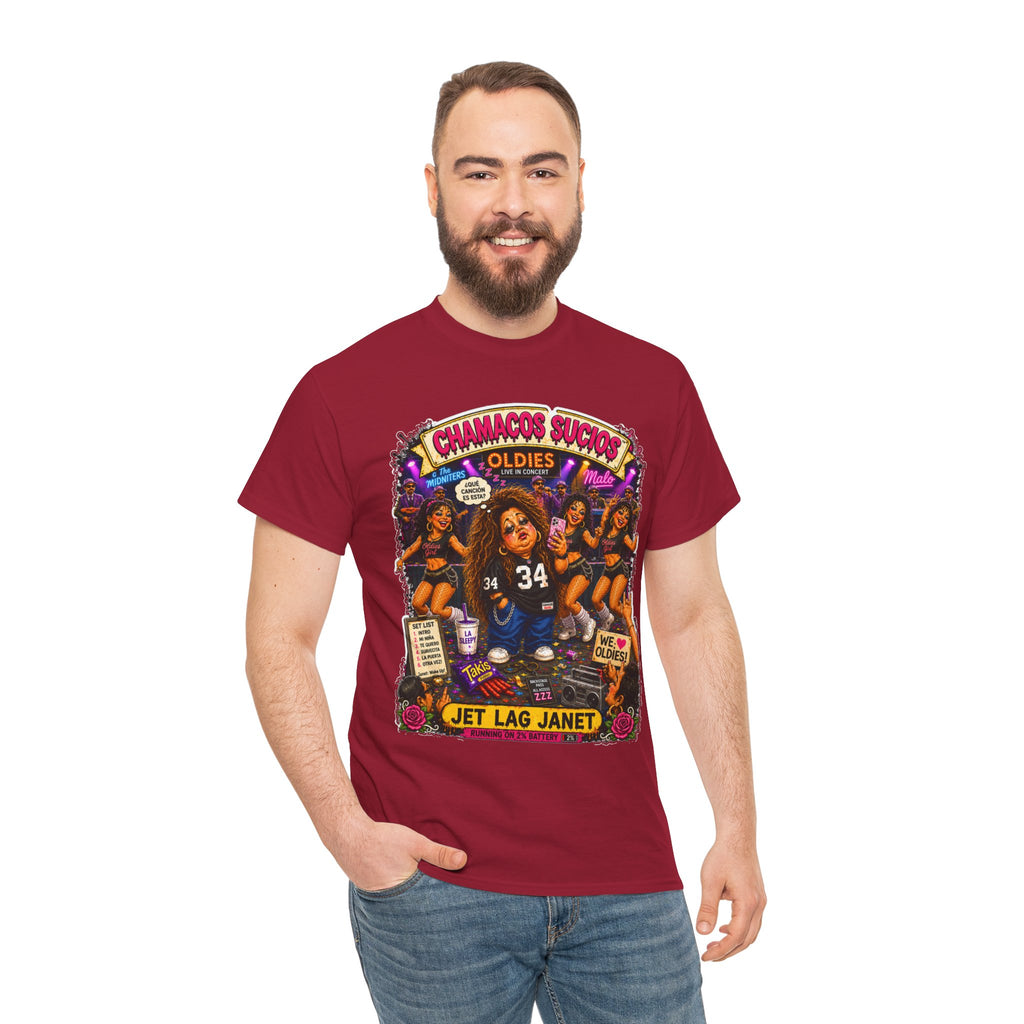 Jet Lag Janet™ | Chamacos Sucios Apparel Edition