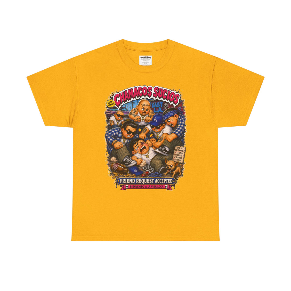 Friend Request Accepted™ | Chamacos Sucios Apparel Edition