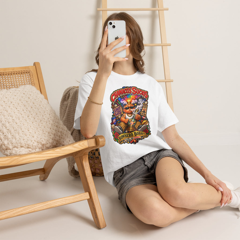 Bombero Bobby™ – Chamacos Sucios™ Apparel Edition