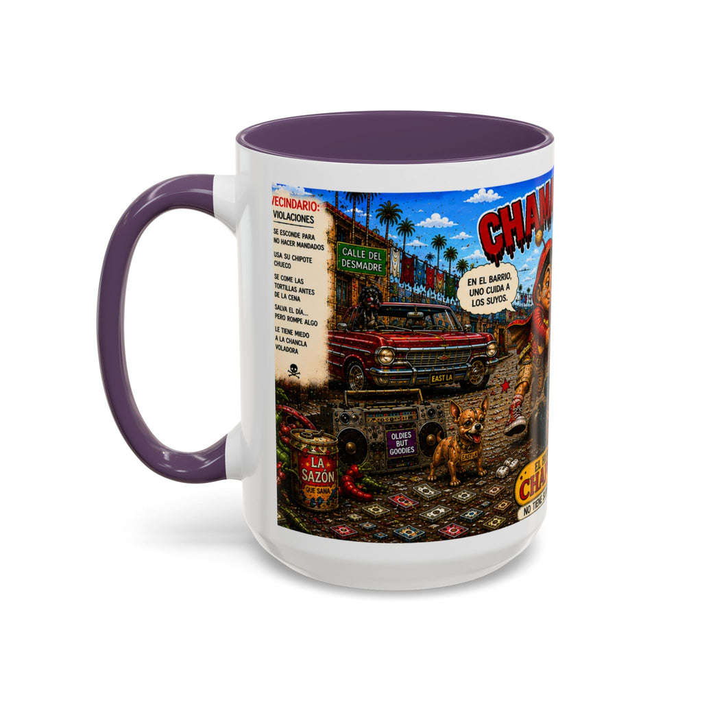Chapulincito – El Héroe del Barrio Accent Coffee Mug (11oz & 15oz)