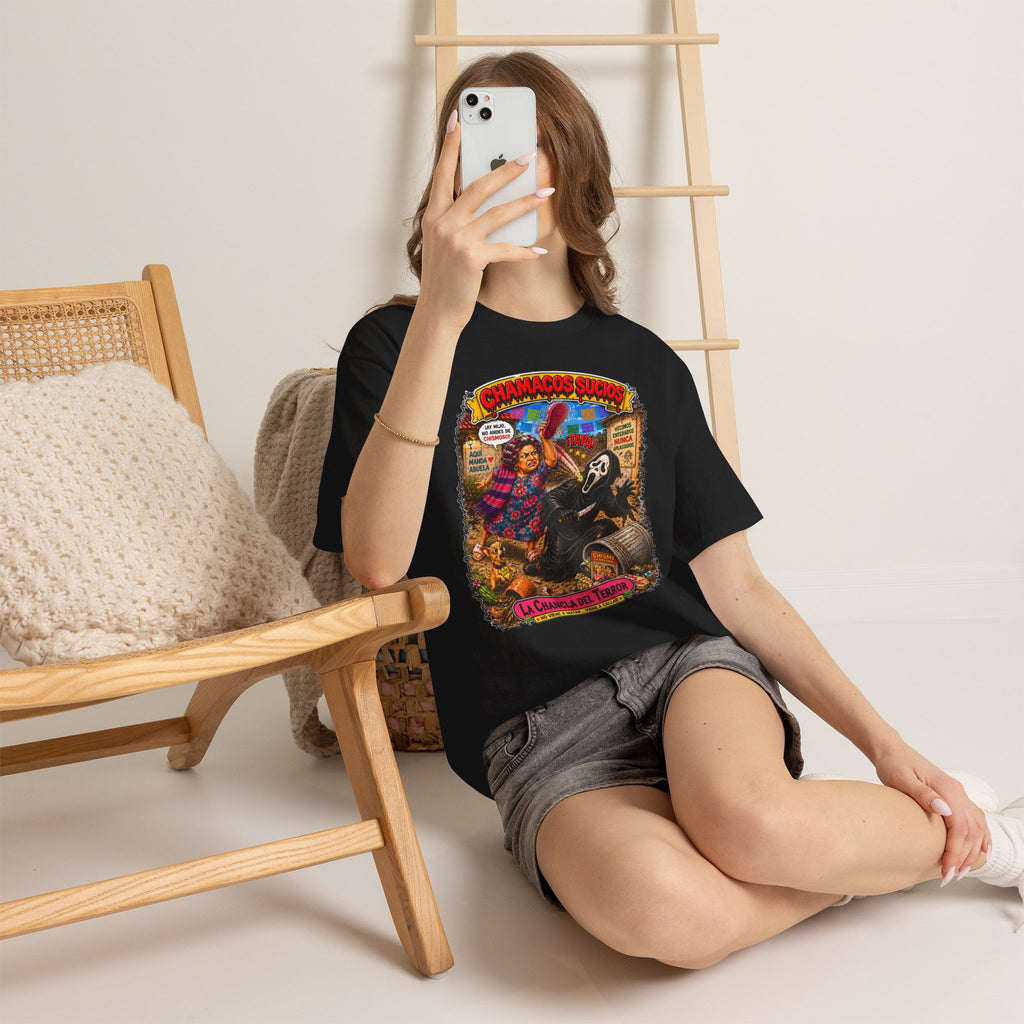 La Chancla del Terror™ | Chamacos Sucios Apparel Edition