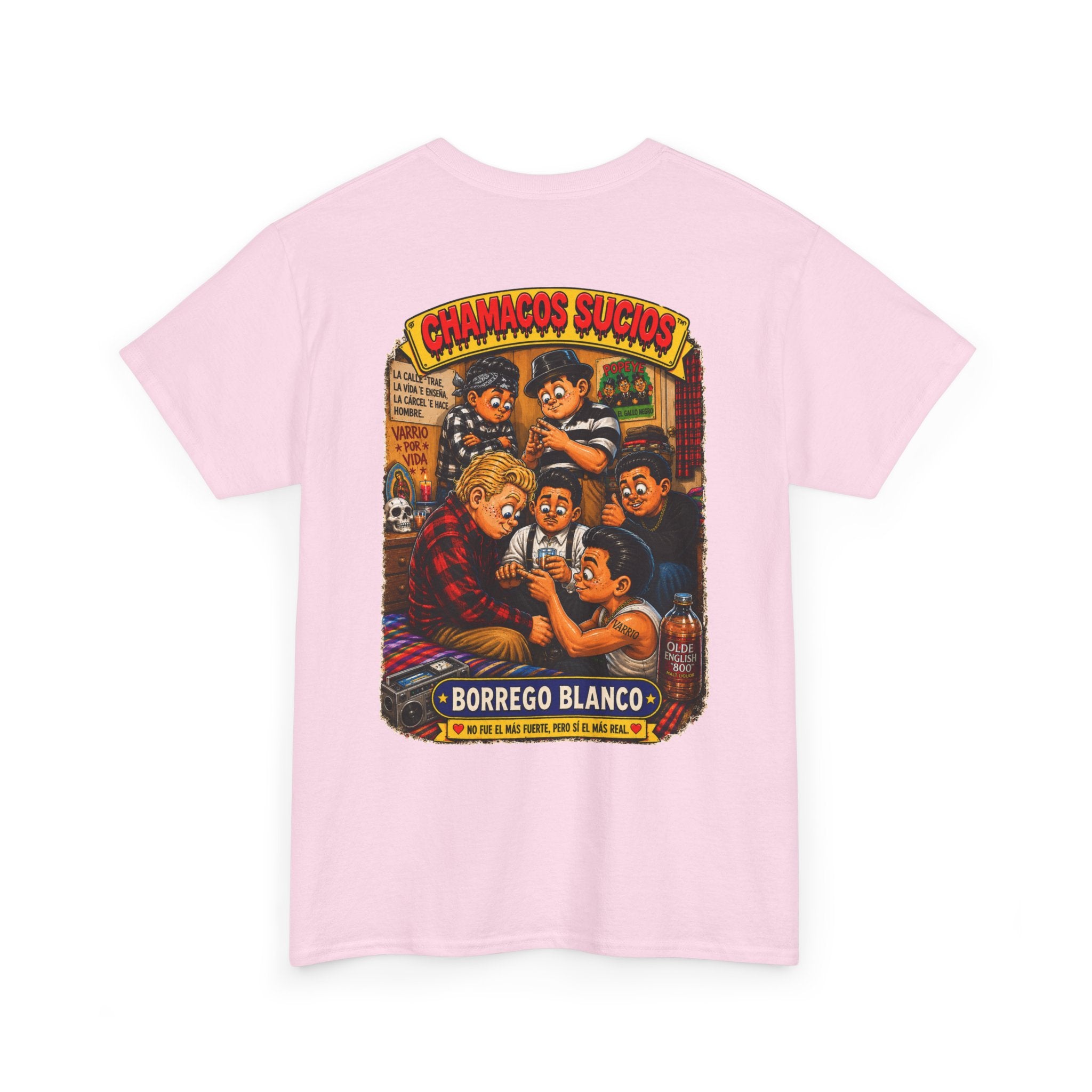 Borrego Blanco™ | Chamacos Sucios Apparel Edition