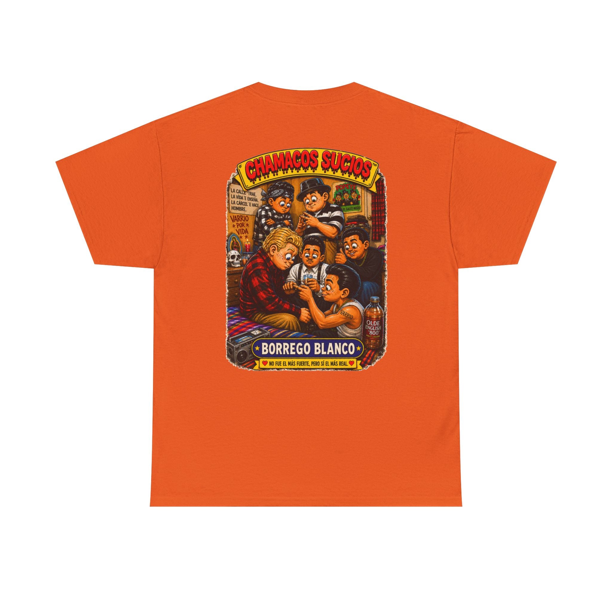 Borrego Blanco™ | Chamacos Sucios Apparel Edition