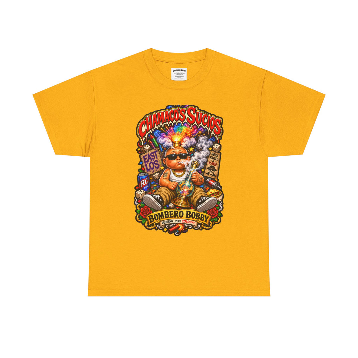 Bombero Bobby™ – Chamacos Sucios™ Apparel Edition