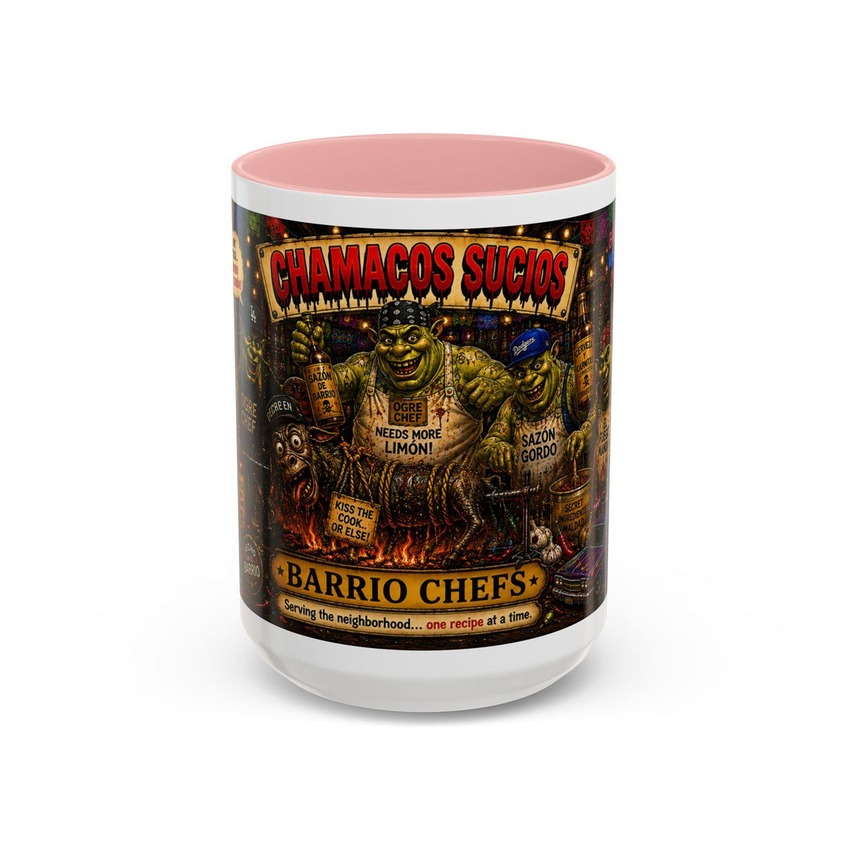 Barrio Chefs – Chamacos Sucios 11oz & 15oz Coffee Mug