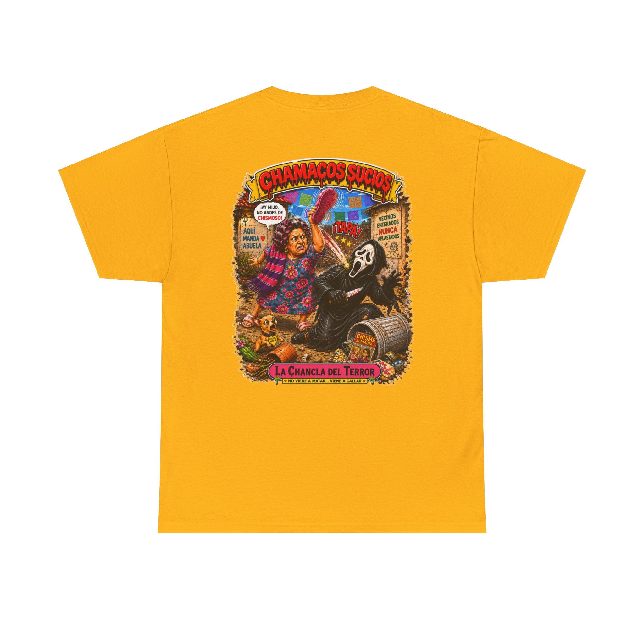 La Chancla del Terror™ | Chamacos Sucios Apparel Edition