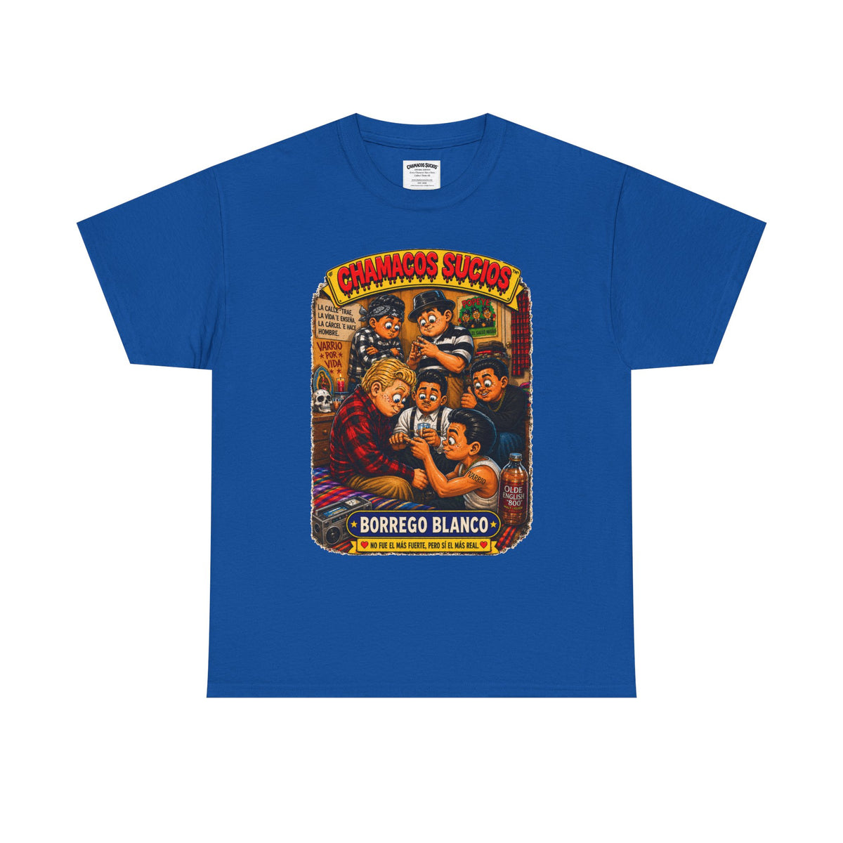 Borrego Blanco™ | Chamacos Sucios Apparel Edition
