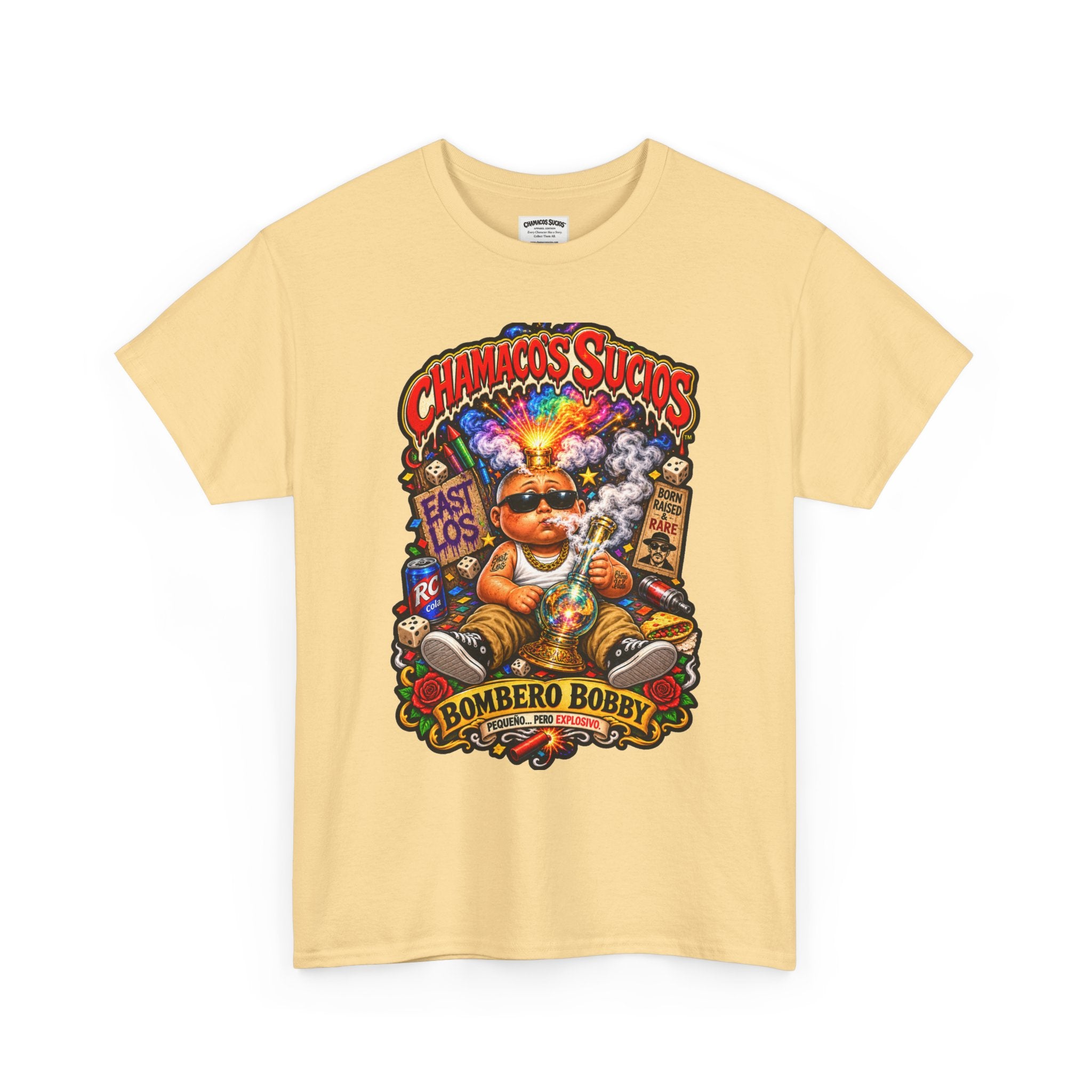 Bombero Bobby™ – Chamacos Sucios™ Apparel Edition