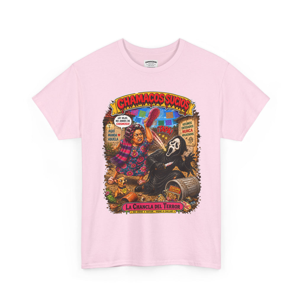 La Chancla del Terror™ | Chamacos Sucios Apparel Edition
