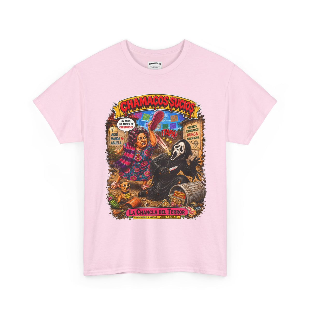 La Chancla del Terror™ | Chamacos Sucios Apparel Edition