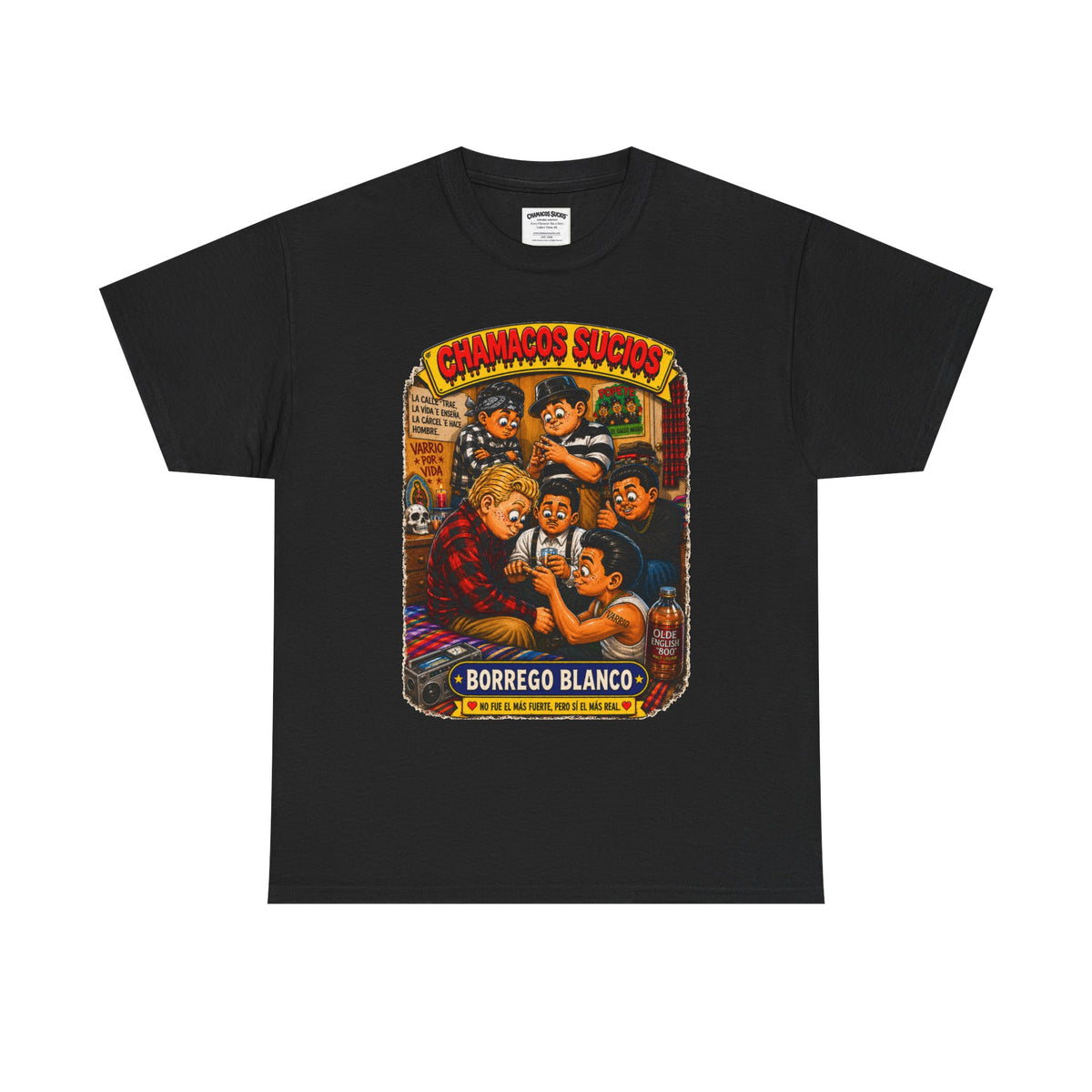 Borrego Blanco™ | Chamacos Sucios Apparel Edition