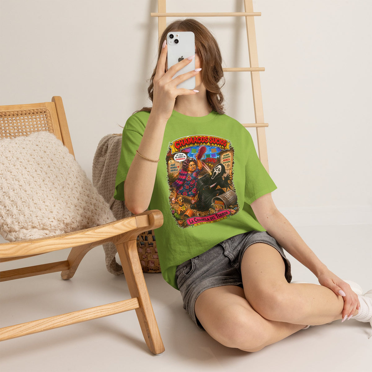 La Chancla del Terror™ | Chamacos Sucios Apparel Edition