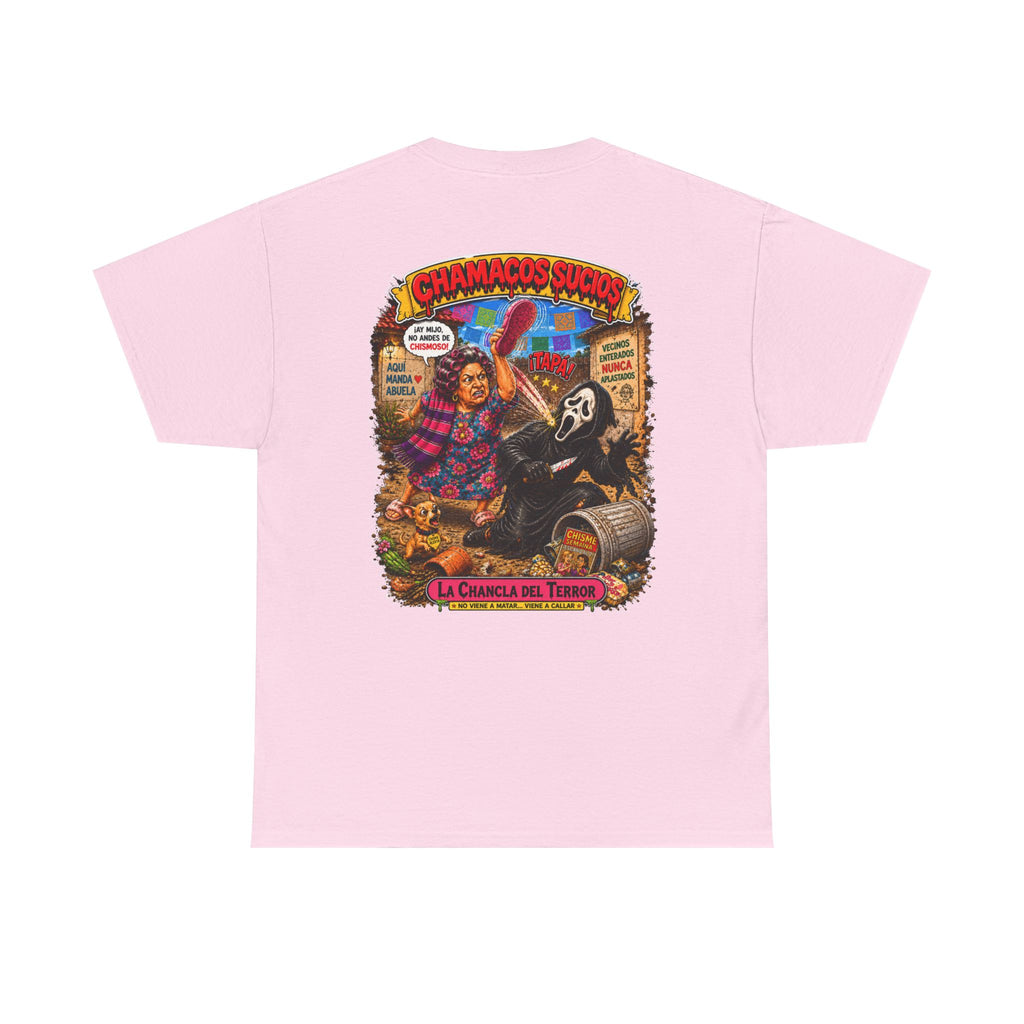 La Chancla del Terror™ | Chamacos Sucios Apparel Edition