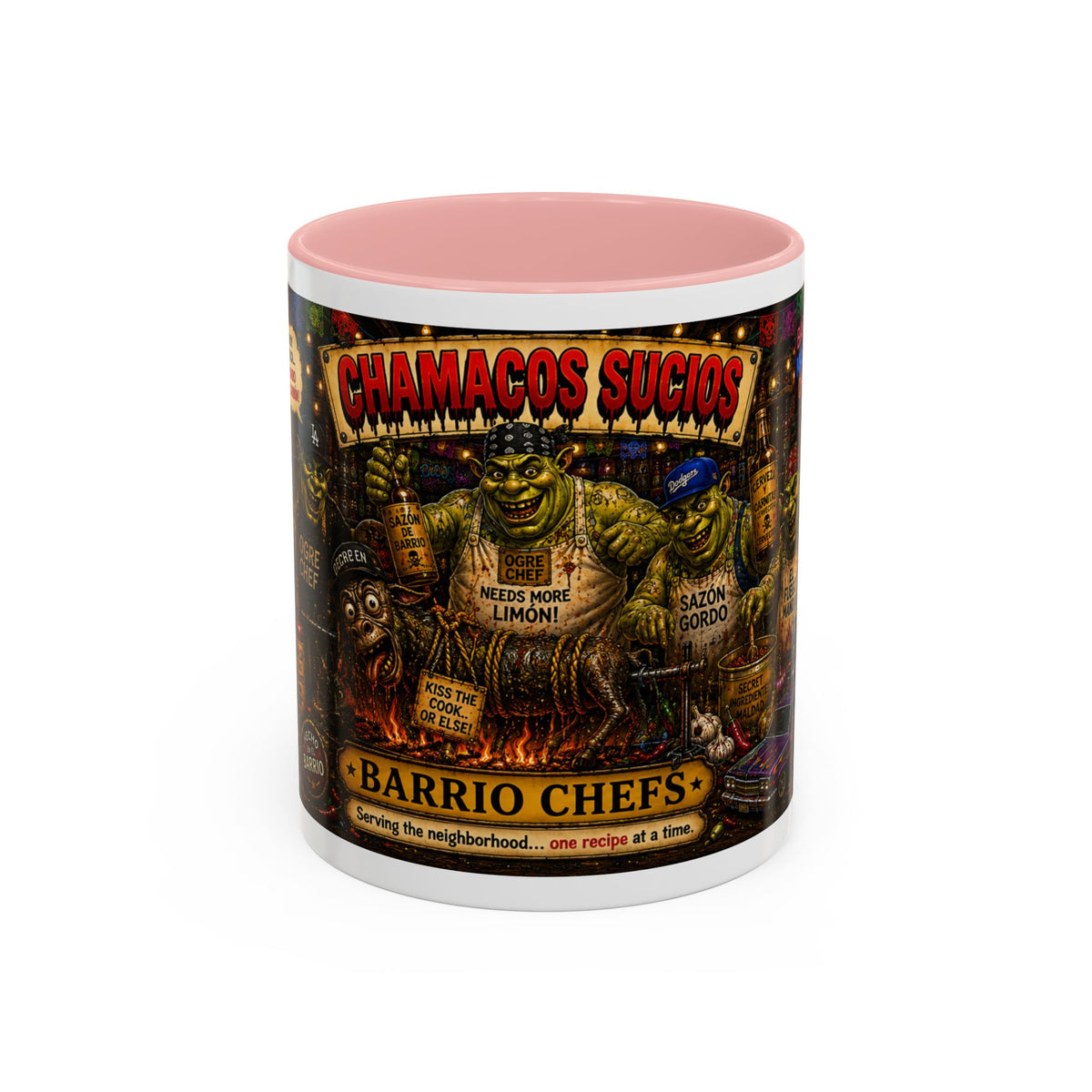 Barrio Chefs – Chamacos Sucios 11oz & 15oz Coffee Mug