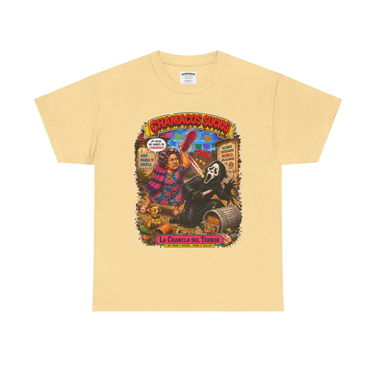 La Chancla del Terror™ | Chamacos Sucios Apparel Edition