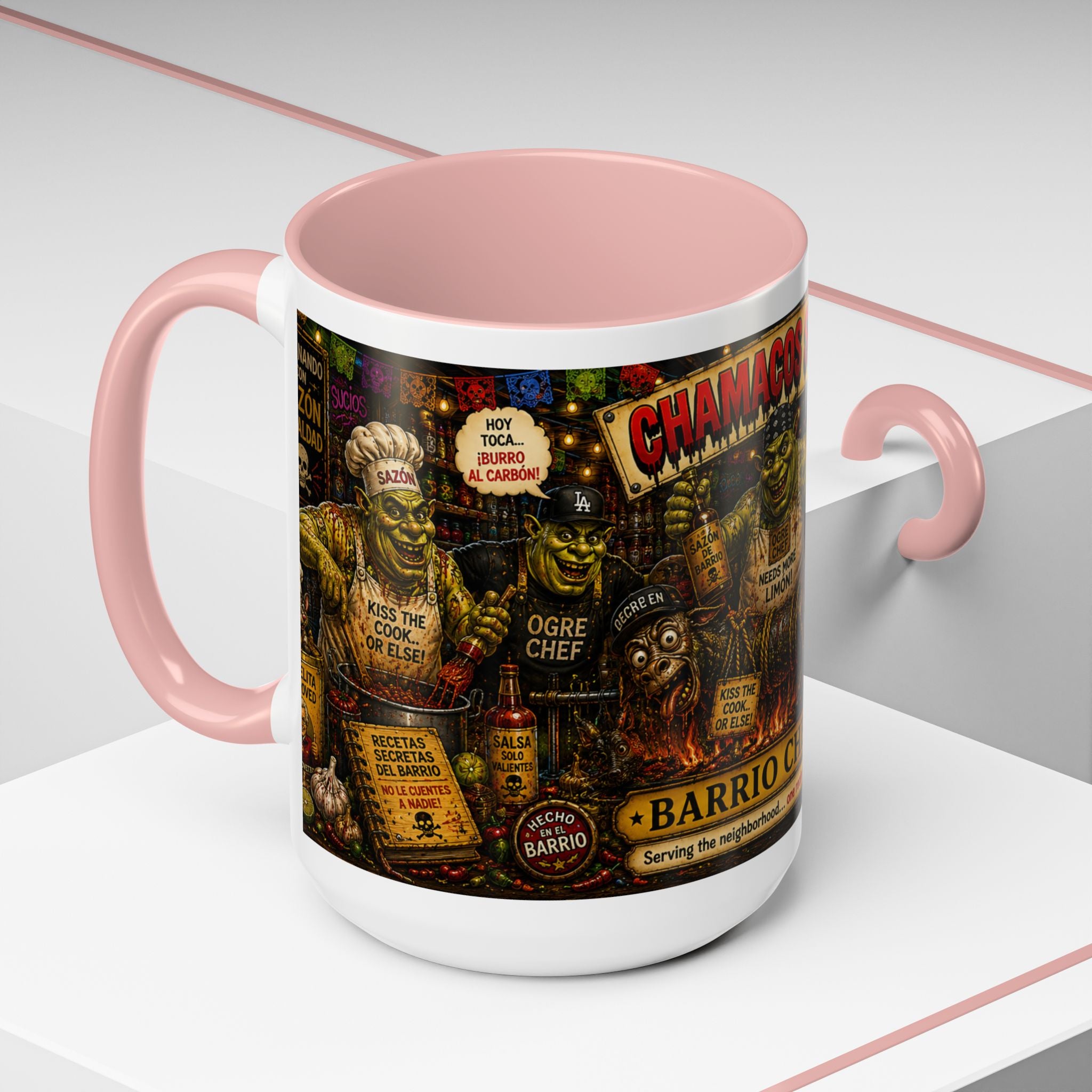 Barrio Chefs – Chamacos Sucios 11oz & 15oz Coffee Mug