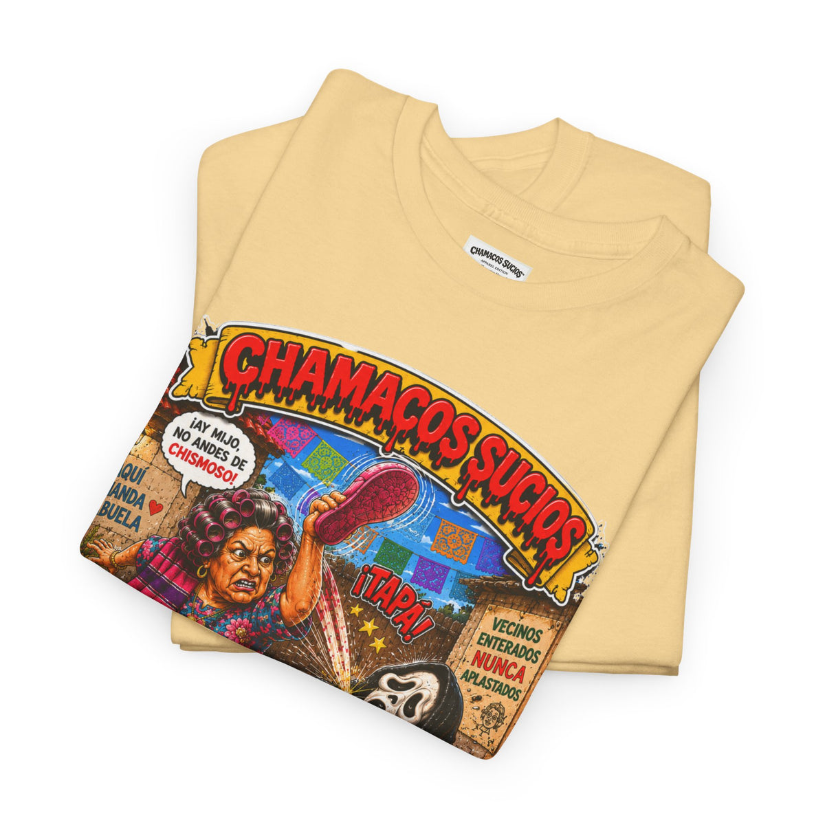 La Chancla del Terror™ | Chamacos Sucios Apparel Edition
