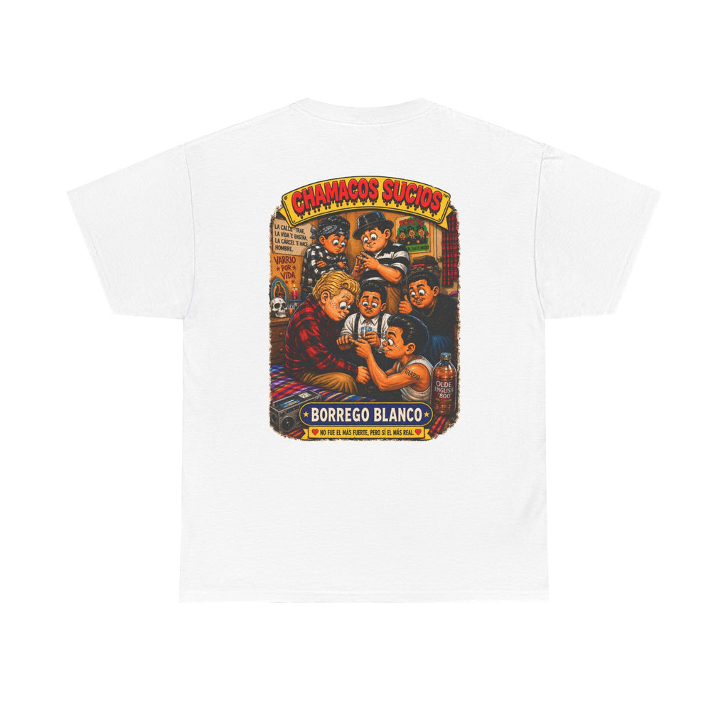 Borrego Blanco™ | Chamacos Sucios Apparel Edition