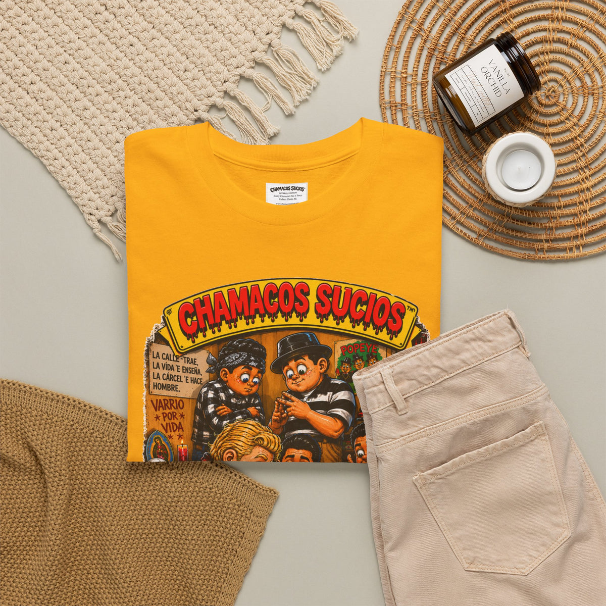 Borrego Blanco™ | Chamacos Sucios Apparel Edition