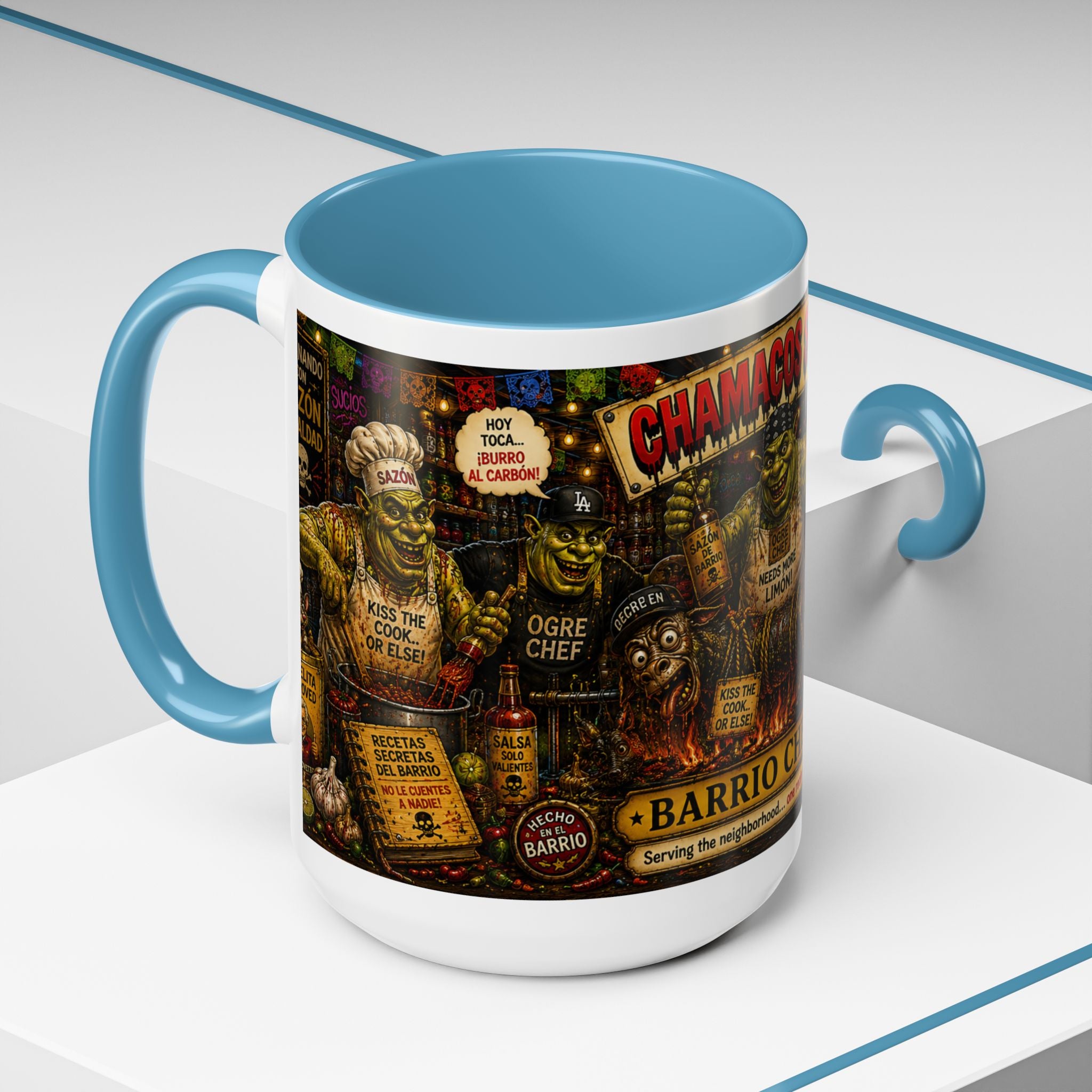 Barrio Chefs – Chamacos Sucios 11oz & 15oz Coffee Mug