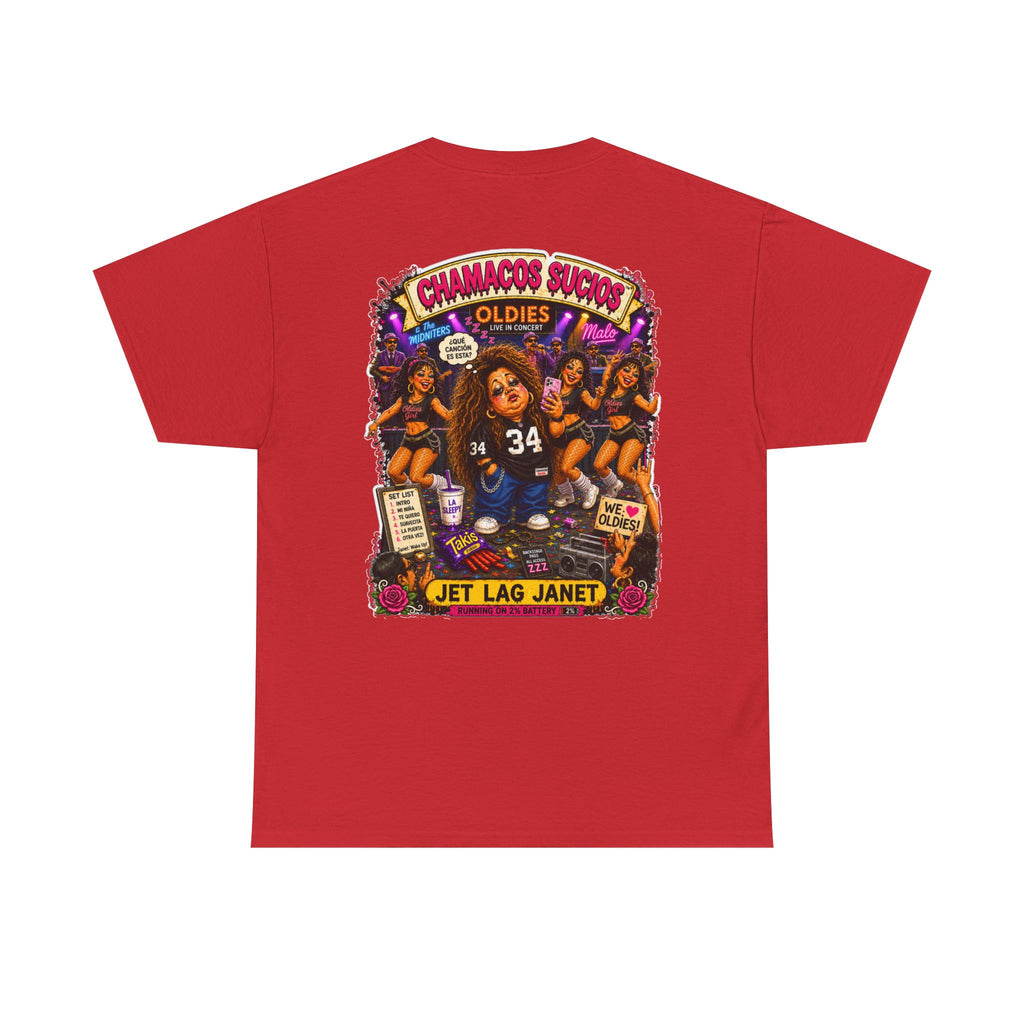 Jet Lag Janet™ | Chamacos Sucios Apparel Edition