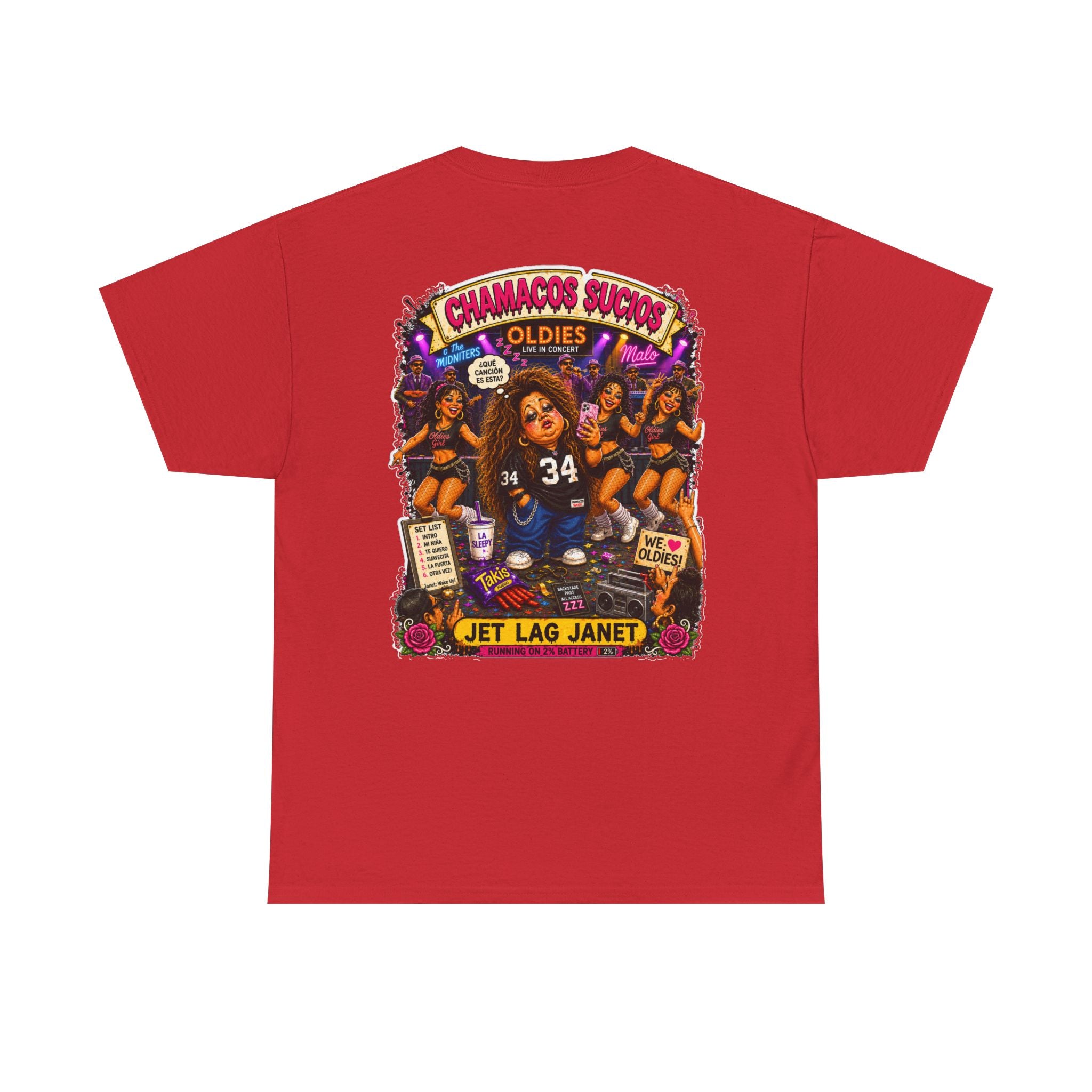 Jet Lag Janet™ | Chamacos Sucios Apparel Edition