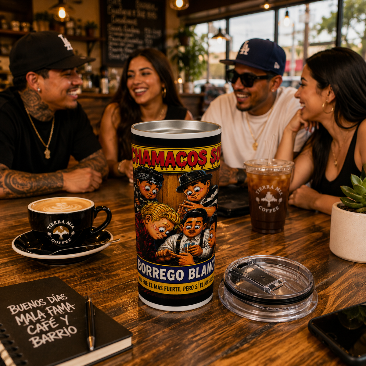 Borrego Blanco™ – Chamacos Sucios 20oz Tumbler