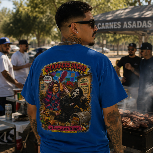 La Chancla del Terror™ | Chamacos Sucios Apparel Edition