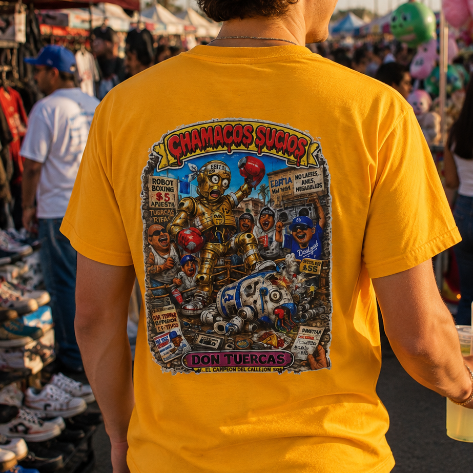 Don Tuercas™ | Chamacos Sucios Apparel Edition