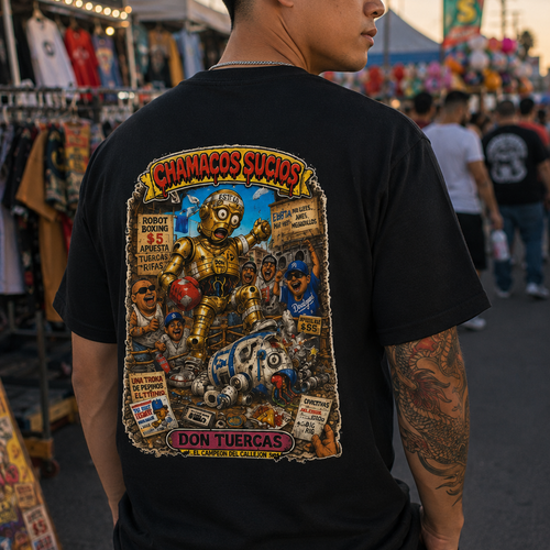 Don Tuercas™ | Chamacos Sucios Apparel Edition