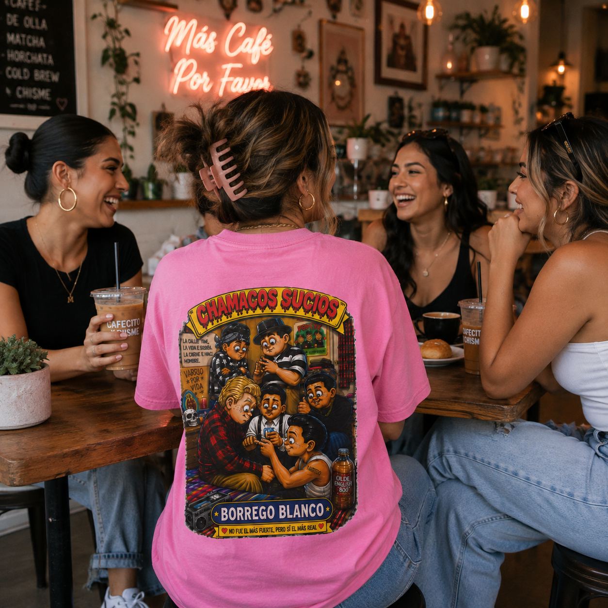 Borrego Blanco™ | Chamacos Sucios Apparel Edition