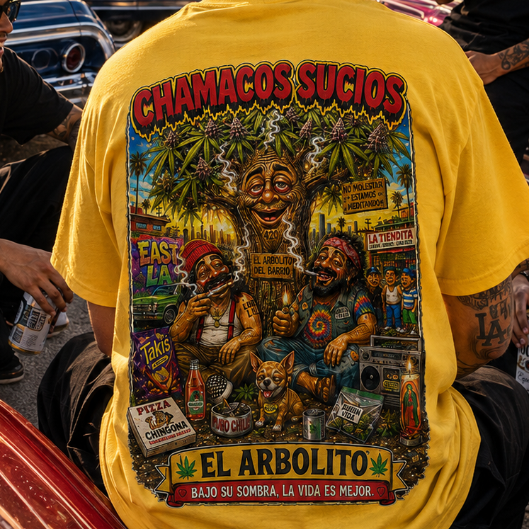 El Arbolito – Chamacos Sucios Apparel Edition