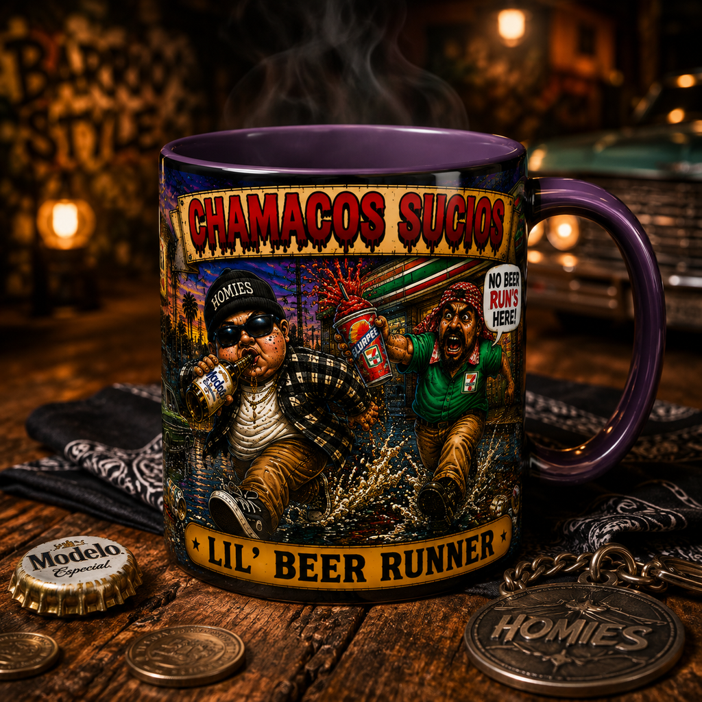Lil’ Beer Runner | Accent Coffee Mug (11oz & 15oz)