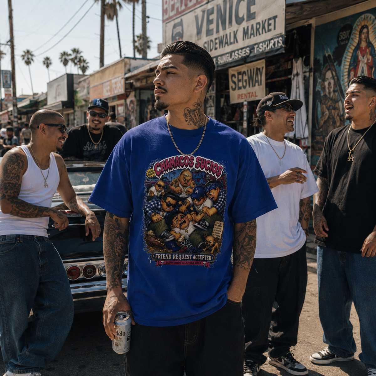 Friend Request Accepted™ | Chamacos Sucios Apparel Edition
