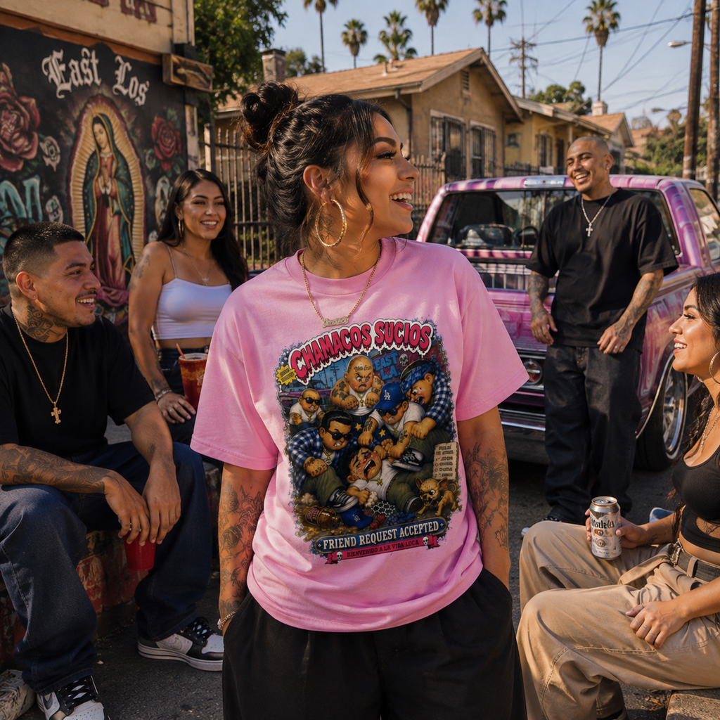 Friend Request Accepted™ | Chamacos Sucios Apparel Edition