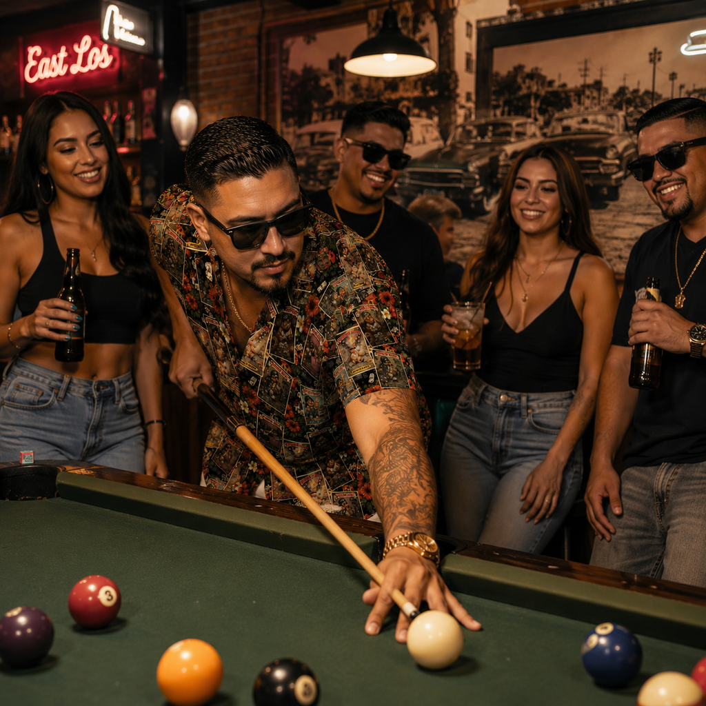 Chamacos Sucios™ Series 1 Hawaiian Shirt – East Los Edition