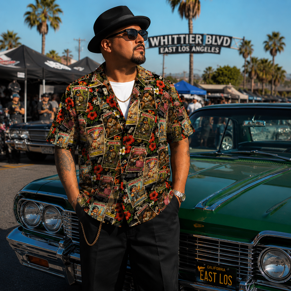 Chamacos Sucios™ Series 1 Hawaiian Shirt – East Los Edition